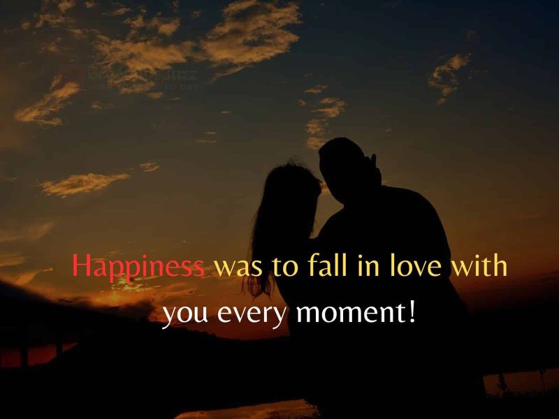 Happiness Was To Fall In Love With You Every Moment! (1)